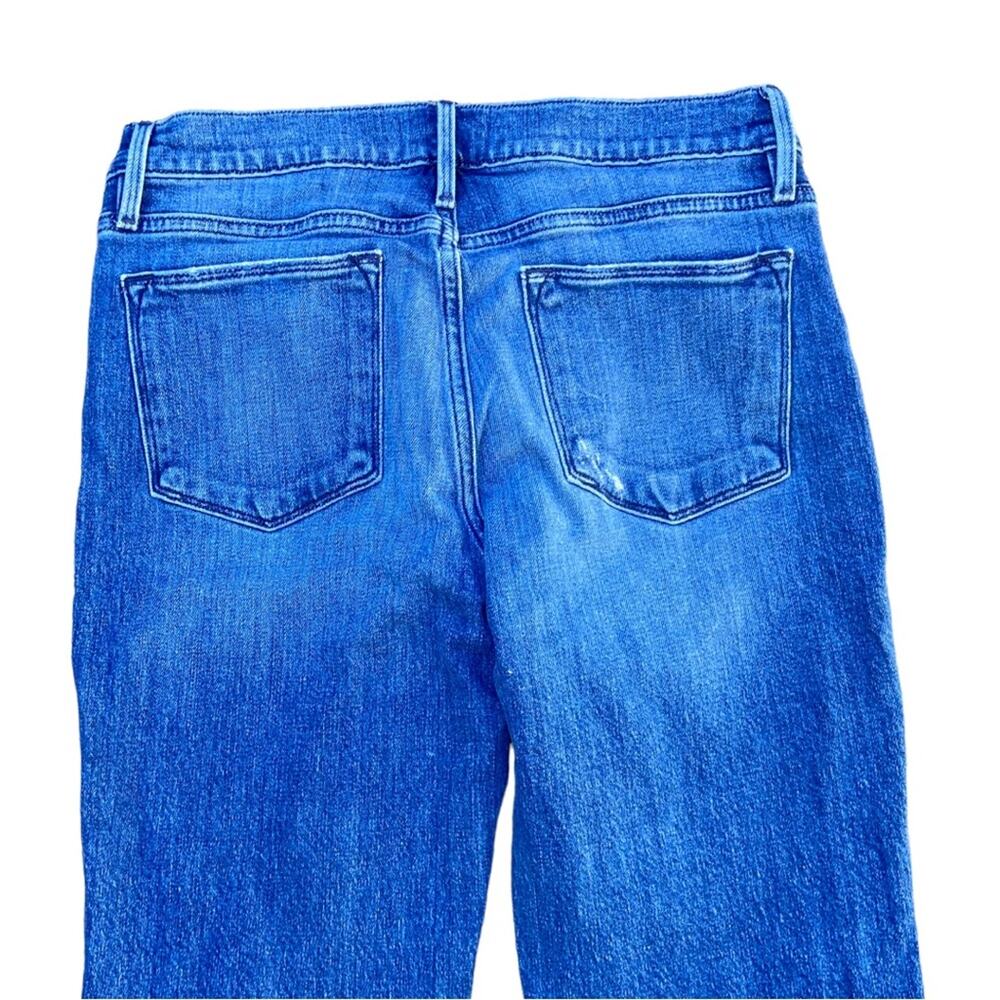 Frame Denim Le High Straight Released Hem Jeans Carl Wash Women’s Size 29 - Picture 8 of 12
